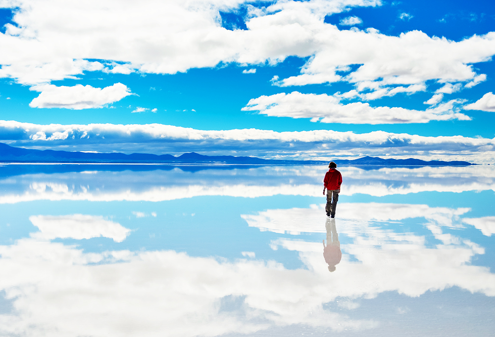 空しかない世界が広がる？世界の絶景ウユニ塩湖写真集